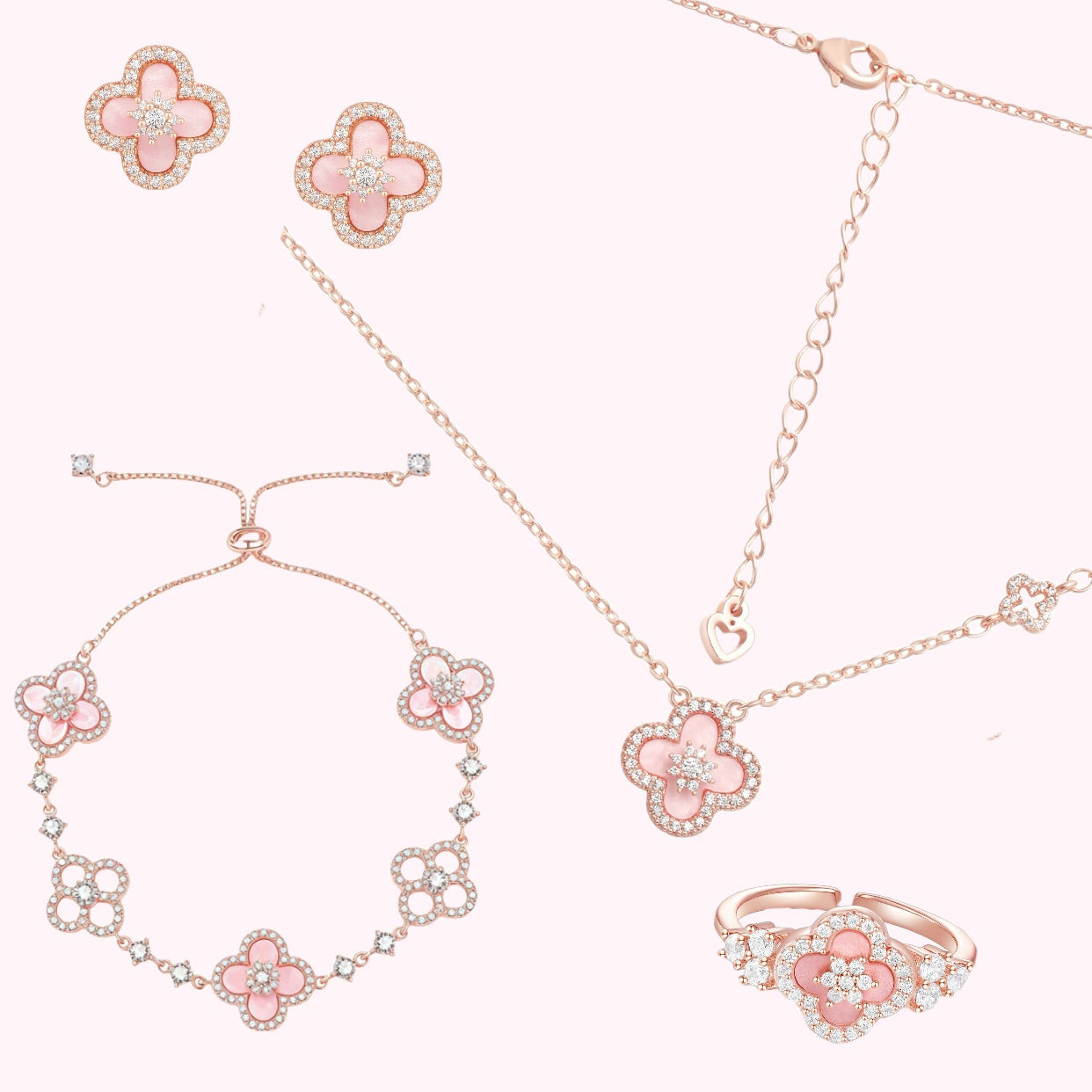 Sakura Cleef Bloom Set