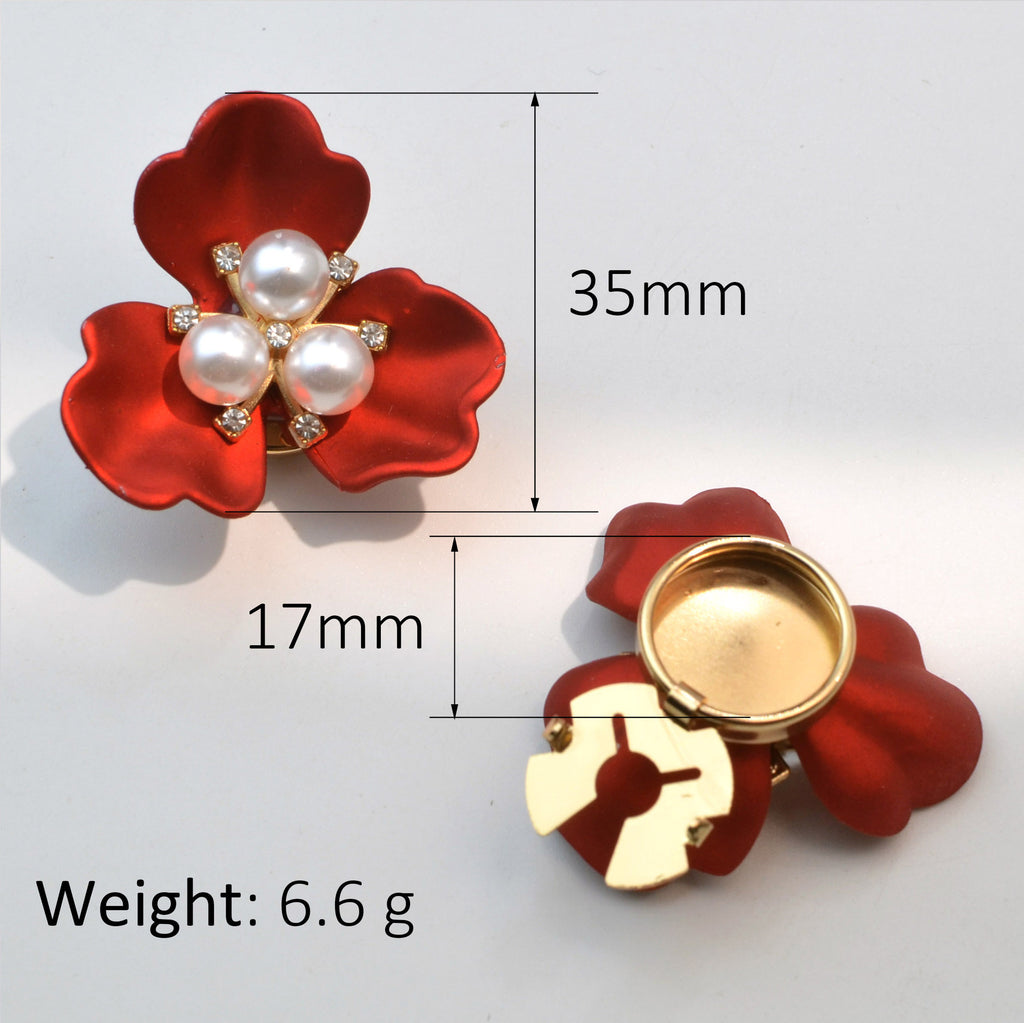 Camellia Perla – Button Jewel