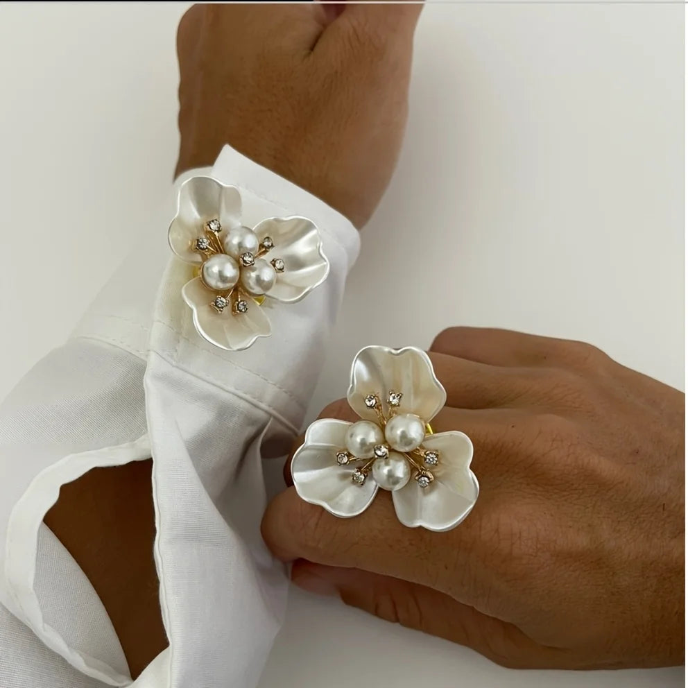 Camelia Perla – Botón Joya